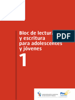 Bloc-1LECTURA Y ESCRITURA (Jóvenes y Adolescentes)