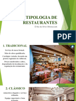 Tipologia de Restaurantes