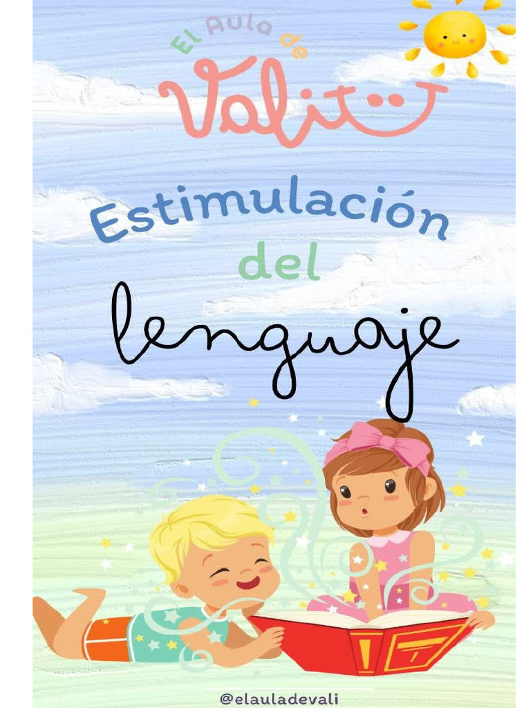 Cuaderno de Estimulación del Lenguaje | PDF | Artes del Lenguaje y ...
