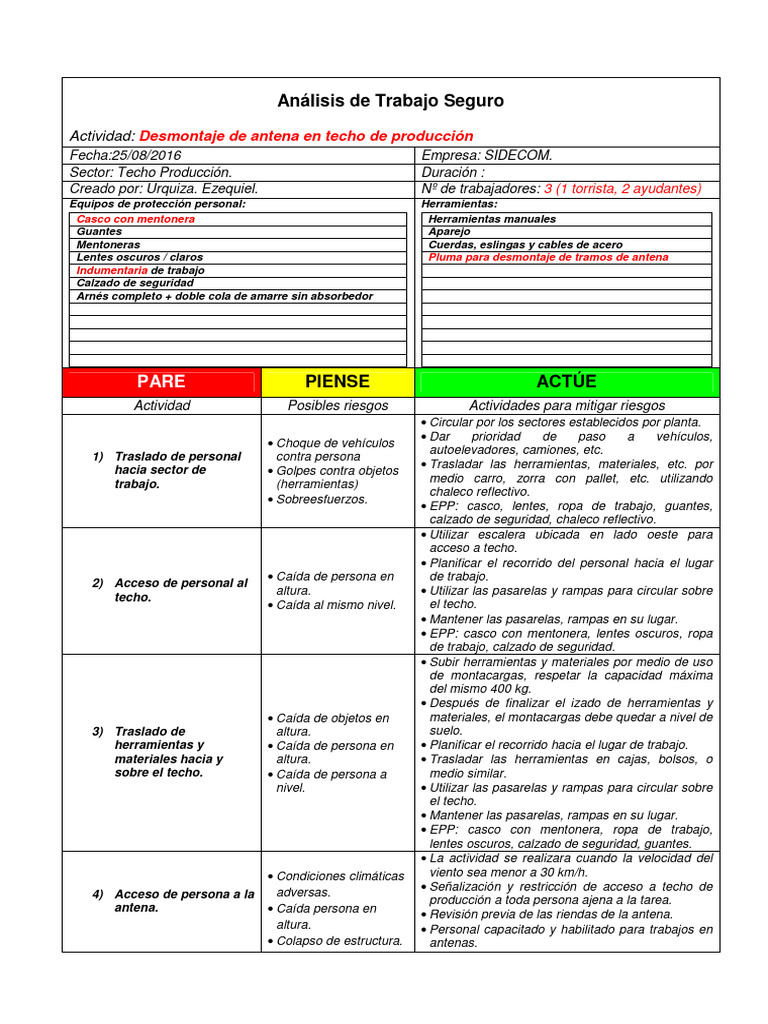 ATS.Desmontaje de Antena REV1 PDF
