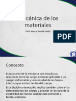 Mecánica de Materiales y La Ingeniería Estructural