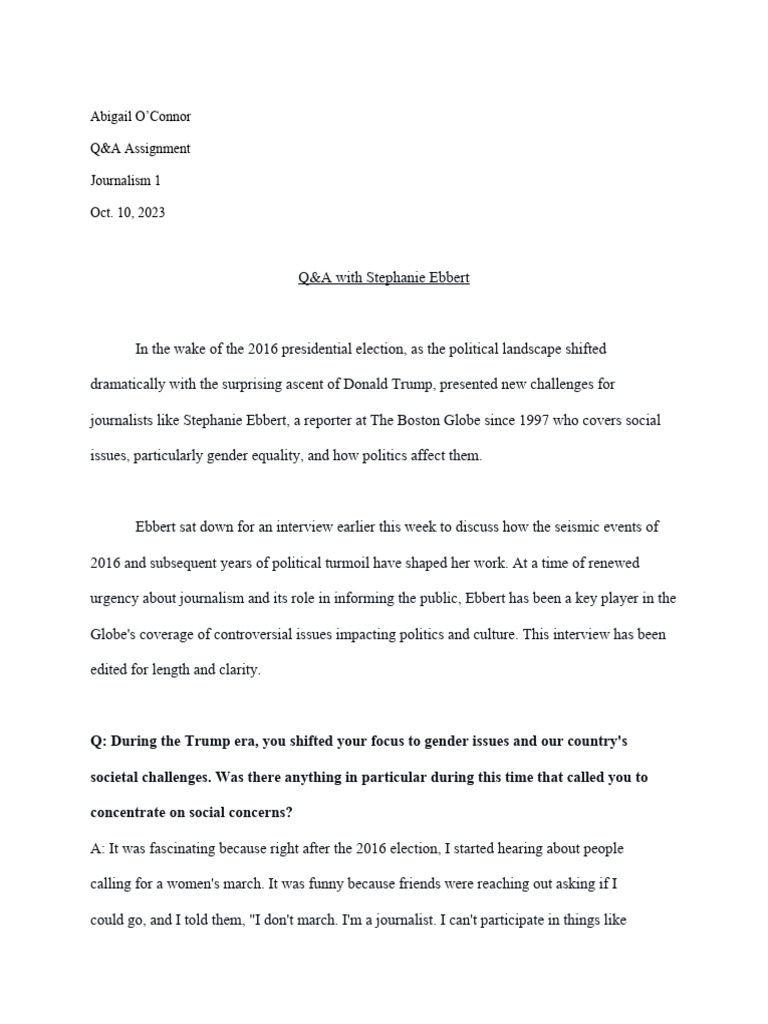 Q A - Sample | PDF