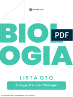 QTQ - Biologia Celular Citologia