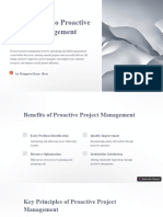 Introduction To Proactive Project Management: by Manpreet Kaur Brar