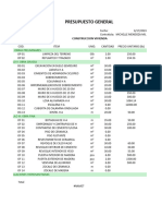 Presupuesto 1500000