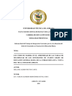 2024 Cubos de Madera TABLAS DE MULTIPLICAR DE LOS ESTUDIANTES DE CUARTO GRADO