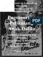 Columna - Indibidwal Na Gawain 2 - Pagsusuri Sa Pelikulang Anak Dalita