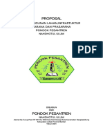 Proposal: Pembangunan Lahan, Infrastuktur Sarana Dan Prasarana Pondok Pesantren