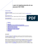 Metodología para La Implementación de Un Sistema Documental ISO 9000