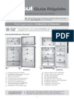 Geladeira Consul Crm44ak Guia Rapido