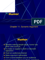Humor: Chapter 11. Dynamic Argument