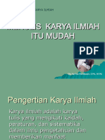 2 Menulis Itu Mudah (Karya Ilmiah)