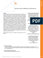 Cursos: O Conceito de Pré-História Nos Livros Didáticos de História No Brasil