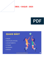 Voleibol - Saque - 2023: Prof. João