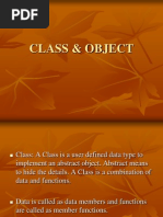 Class and Object