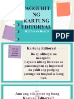 Pagguhit NG Kartung Editoryal Presentation Ocharon