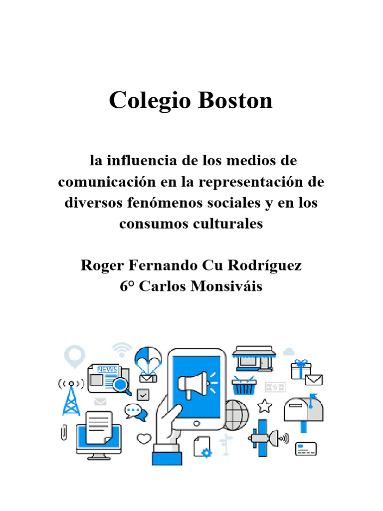 Medios y su Impacto en Cultura Social | PDF | Estereotipos | Medios de ...