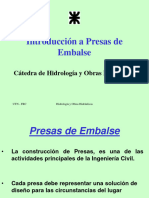 Presas de Embalse