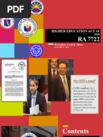 Ched Legal Aspects