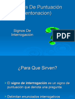 SIGNOS de PUNTUACION Interrogacion - y - Exclamacion