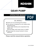 Gear Pump Koshin