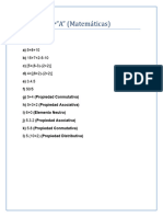 Propiedades de Las Operaciones en n