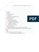 Amigurumi Conejita Moo PDF Patrón Gratis