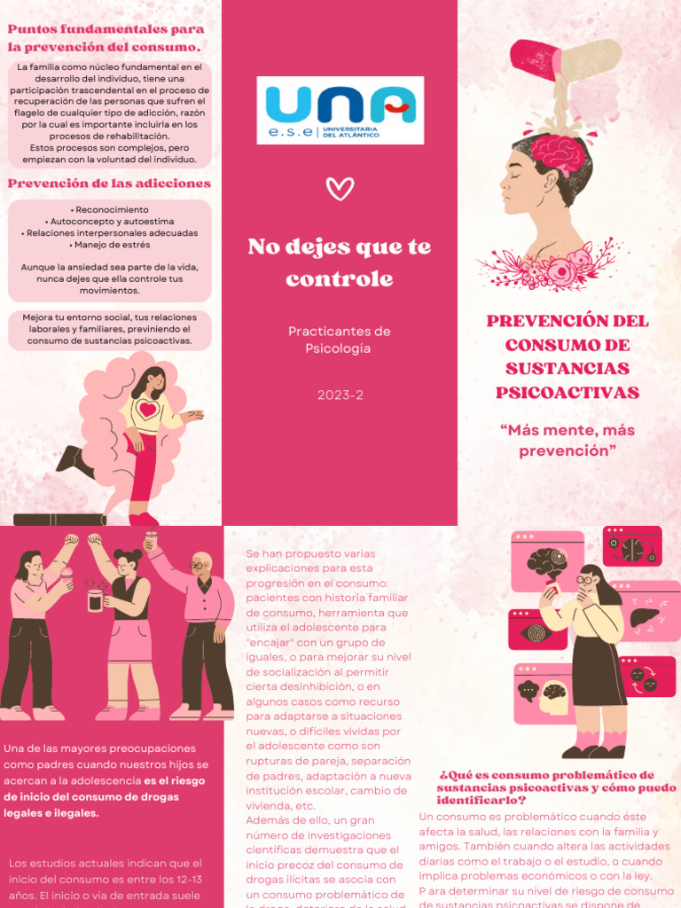 Prevencion Del Consumo De Spa Pdf Adolescencia Drogas