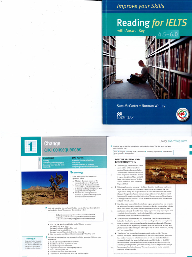 Reading For IELTS 4.5-6.0 | PDF
