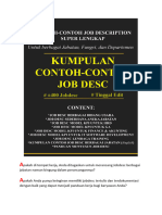 Contoh Job Desk Super Lengkap