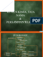 Rumus Kimia, Tata Nama & Persamaan Reaksi