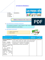 D2 A1 SESION Medimos El Tiempo en Años, Meses y Días