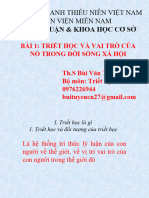 Triet Hoc Va Vai Tro Cua No Trong Doi Song Xa Hoi