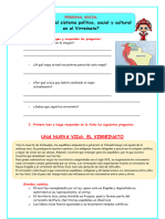 FICHA PS MIER 19 Cómo Fue El Sistema Político, Social y Cultural en El Virreinato YESSENIA CARRASCO