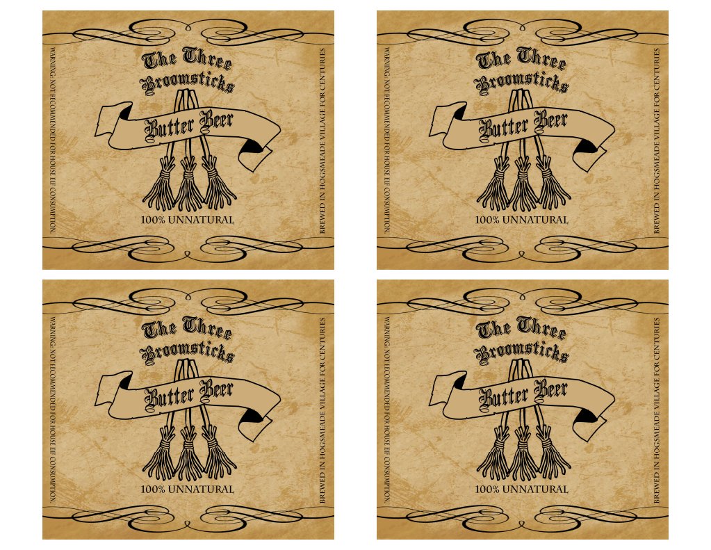 Hogwarts Express Butter Beer PDF