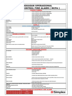 Ringkasan Operasional Fire Alarm