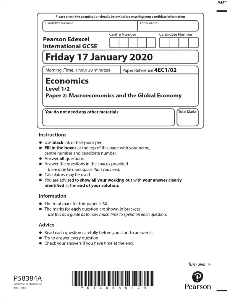 January 2020 p2 pdf taxes economics