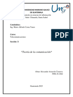 Teoría de La Comunicación - Abner Arrazola