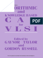 (IEE circuits and systems series 4) Taylor, Gaynor E._ Russell, Gordon - Algorithmic and knowledge based CAD for VLSI-P. Peregrinus on behalf of the Institution of Electrical Engineers (1992)