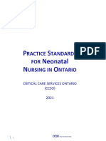 Neonatal Nursing Practice Standards Final