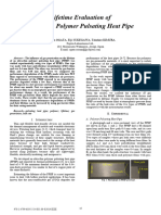 Lifetime Evaluation of Ultra-Thin Polymer Pulsating Heat Pipe