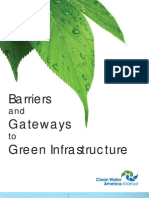 Barriers and Gateways to Green Infrastructure