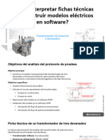 Cómo Interpretar Fichas Técnicas Para Construir Modelos de Transformador de Tres Devanados