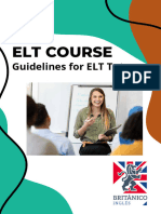 ELT Course - Guidelines For Tutees