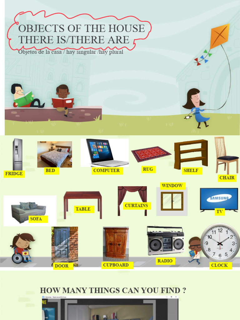 Common Household Objects List | PDF