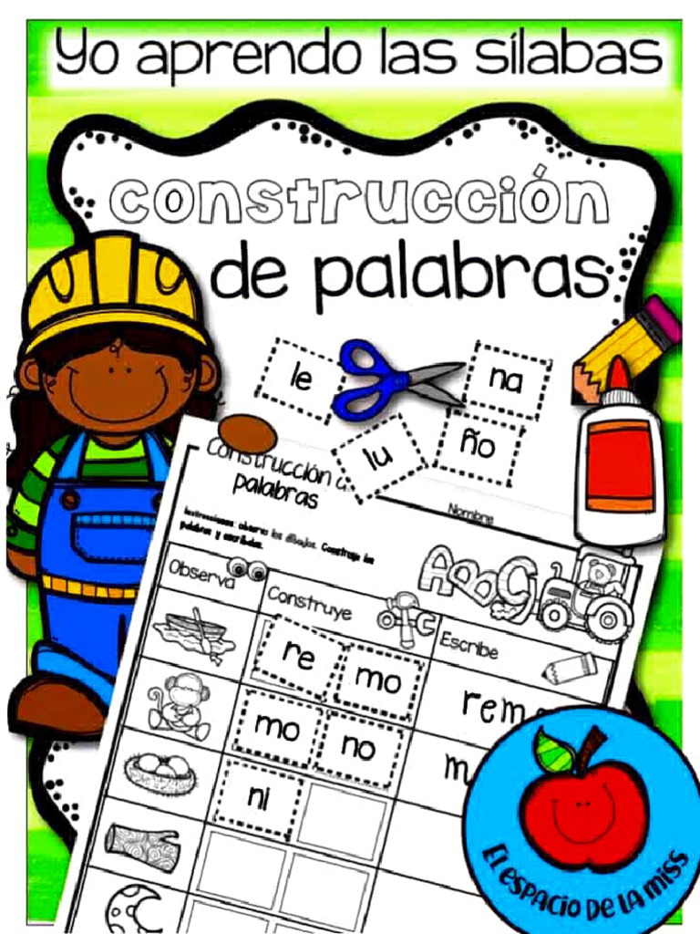 construcción y escritura de palabras 1 | PDF