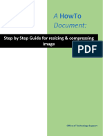 Step by Step Guide For Resizing and Compressing Image
