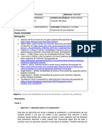 Evidencia 1 Análisis de Desempeño Financiero