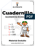 Cuadernillo Numeros Romanos Elprofe20