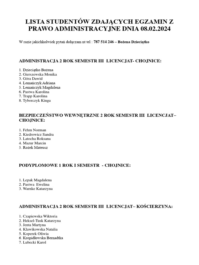 Testy Prawo Administracyjne Z Odpowiedziami